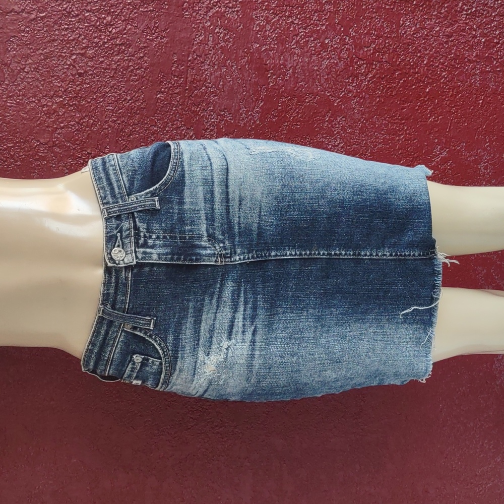 AG Denim Pencil Skirt 26R - Picture 1 of 4